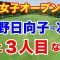 渋野日向子に次ぐ３人目の快挙なるか【女子ゴルフツアー第29戦】日本女子オープンゴルフ選手権初日の結果