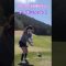 アゲンストでも飛ばそうとせずリズムは一定！！ #ゴルフ #ゴルフ女子 #ゴルフスイング #golf #golfswing