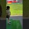看板当てチャレンジ編 #ゴルフ #golf #7歳女の子 #ゴルフキッズ #ゴルフ女子 #アプローチショット #アプローチ練習 #ゴルフ練習場