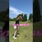 50ヤードの激ムズアプローチ⛳️ #ゴルフ #ゴルフ女子 #shorts