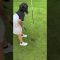 ここまでカップ外して打てるって😅 #ナイスパター #ゴルフ #ゴルフキッズ #ゴルフ女子 #ラウンド動画 #golf #パット #パター #激ムズ