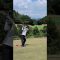 谷超えの18番ホール😱#ゴルフ #ゴルフ女子 #ゴルフスイング #shortvideo #golf ＃オリムピックナショナルさかわコース