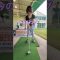 初めて１年…少しは上手くなってるのだろうか？#ゴルフ女子 #ゴルフ #ゴルフスイング #shortvideo #golf #golfswing