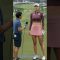 長身女子ゴルファーの一瞬のジェスチャーに全員が驚愕 😱#ゴルフ #golf #short #tallwomen #sports
