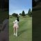 ゴルフあるある。私にはバンカー入ってるように見えんかったんだけどね #ゴルフ #ゴルフ女子 #golf #golfswing #골프
