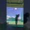 自分で自分にナイスショッ❤️#golf #ゴルフ女子 #打ちっぱなし #会社員の日常 #アイアンショット