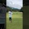 久々の登場！マン振りゴルフ女子　#ゴルフ #ゴルフスイング #ゴルフレッスン #golf #short