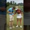 長身美女ゴルファーの意外な動きに現場がざわつく😱#ゴルフ #golf #pgaティーチングプロ #short #tallwomen #sports