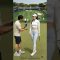 誰も予想しなかった！長身ゴルファーの可愛いリアクションが話題に💖#ゴルフ #golf #pgaティーチングプロ #short #tallwomen #sports