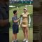 生中継で長身女子ゴルファーの驚きの瞬間😲#ゴルフ #golf #pgaティーチングプロ #short #tallwomen #sports