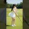 Beautiful Golf Swing by a Stunning Woman 48!アイドルの神スイング!ゴルフショット#美女 #ゴルフ #スイング #ゴルフ動画 #女子ゴルファー #shorts